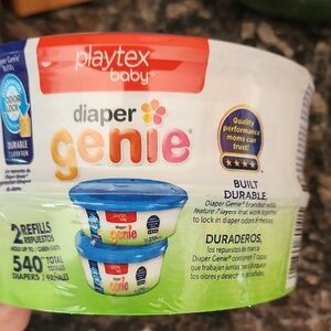 Playtex Diaper Genie Refill Pack with Colorful Design
